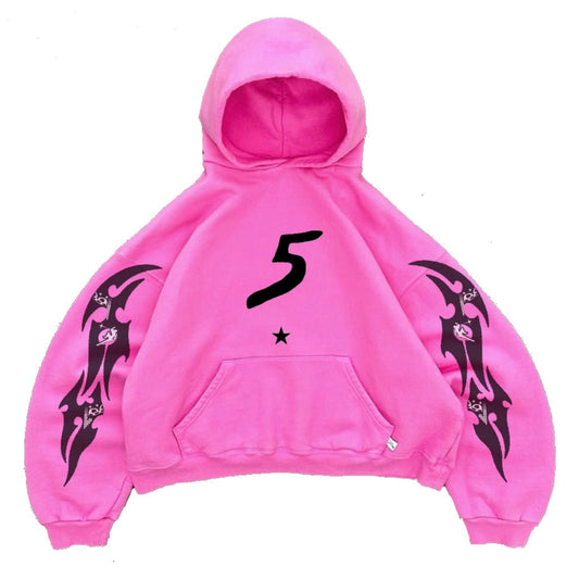 ( 5 )Hot Pink Hoodie