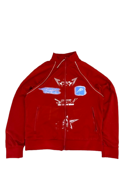 TN Sports Red Zip Up